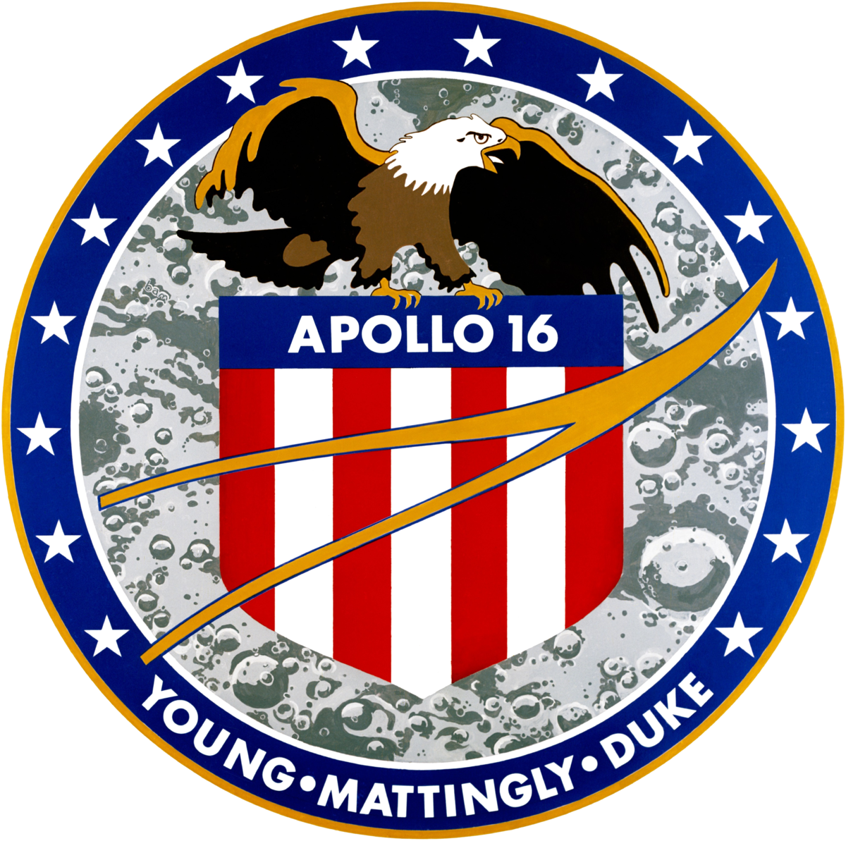 Misi Apollo 16: Eksplorasi Dataran Tinggi Bulan pada April 1972