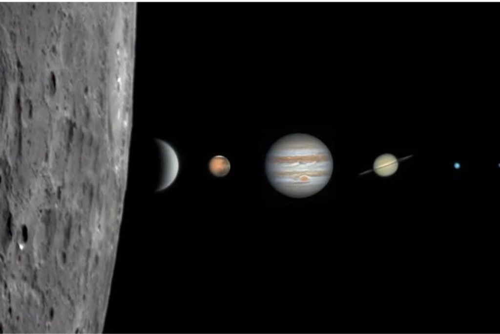 Parade 6 Planet 28 Februari 2026 Langit Indonesia