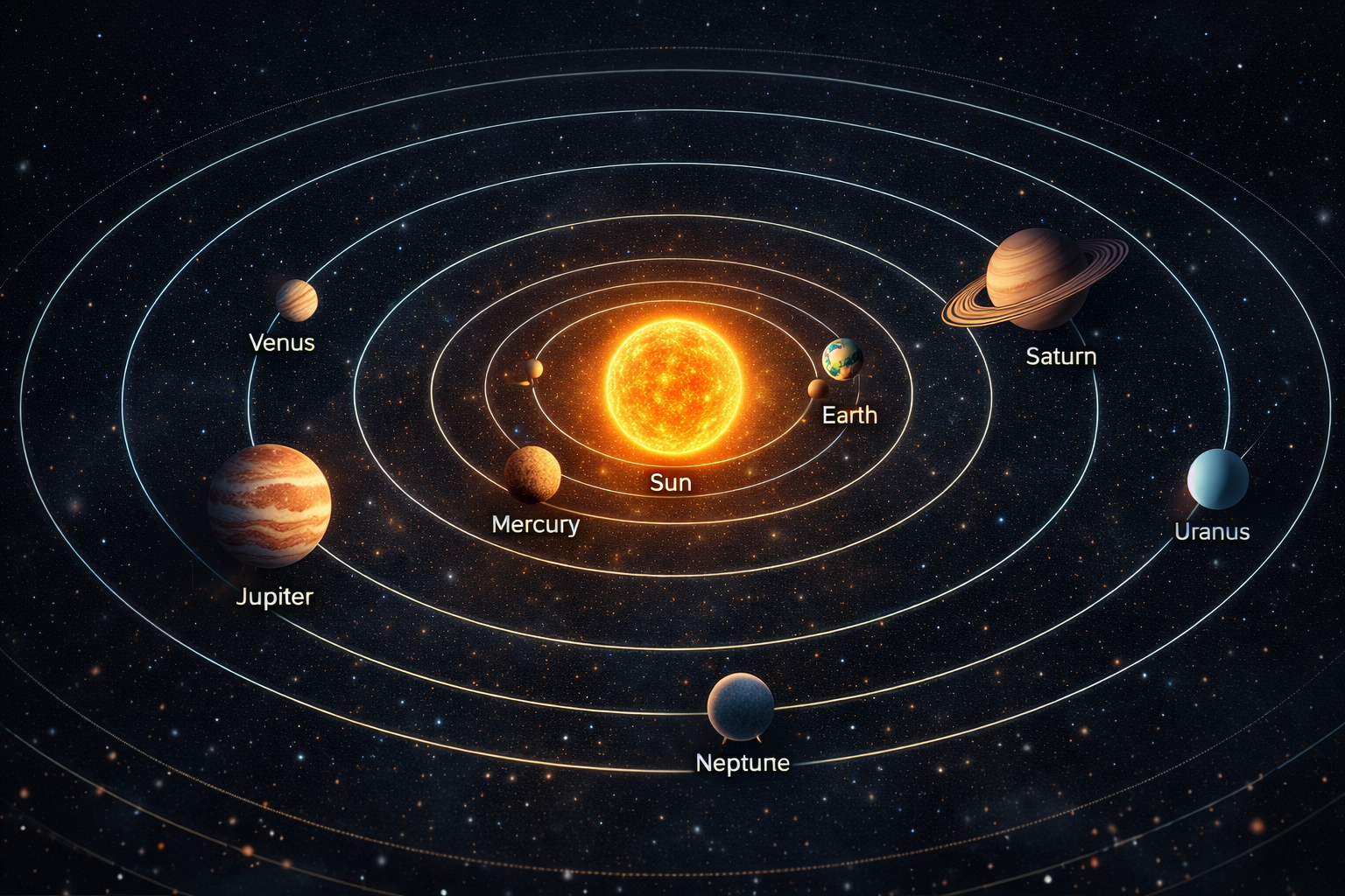 8 Planet di Tata Surya, dari yang Terkecil hingga Terjauh