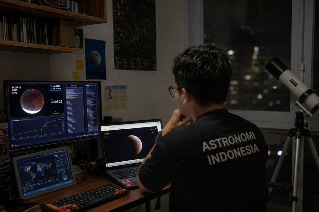 93 Hari Menuju Gerhana Bulan 28 Agustus 2026, Ini Persiapan Wajibmu