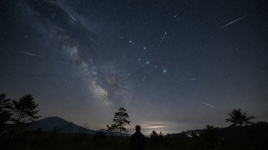 Radiant hujan meteor Kappa Cygnid di rasi Cygnus