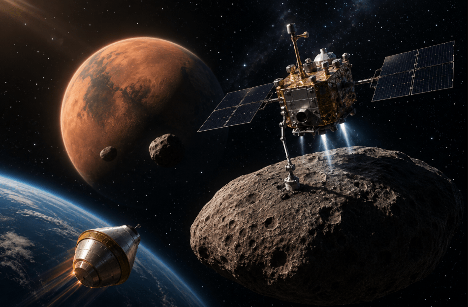 Jepang Bidik Phobos, Misi MMX Siap Bawa Pulang Sampel Bulan Mars